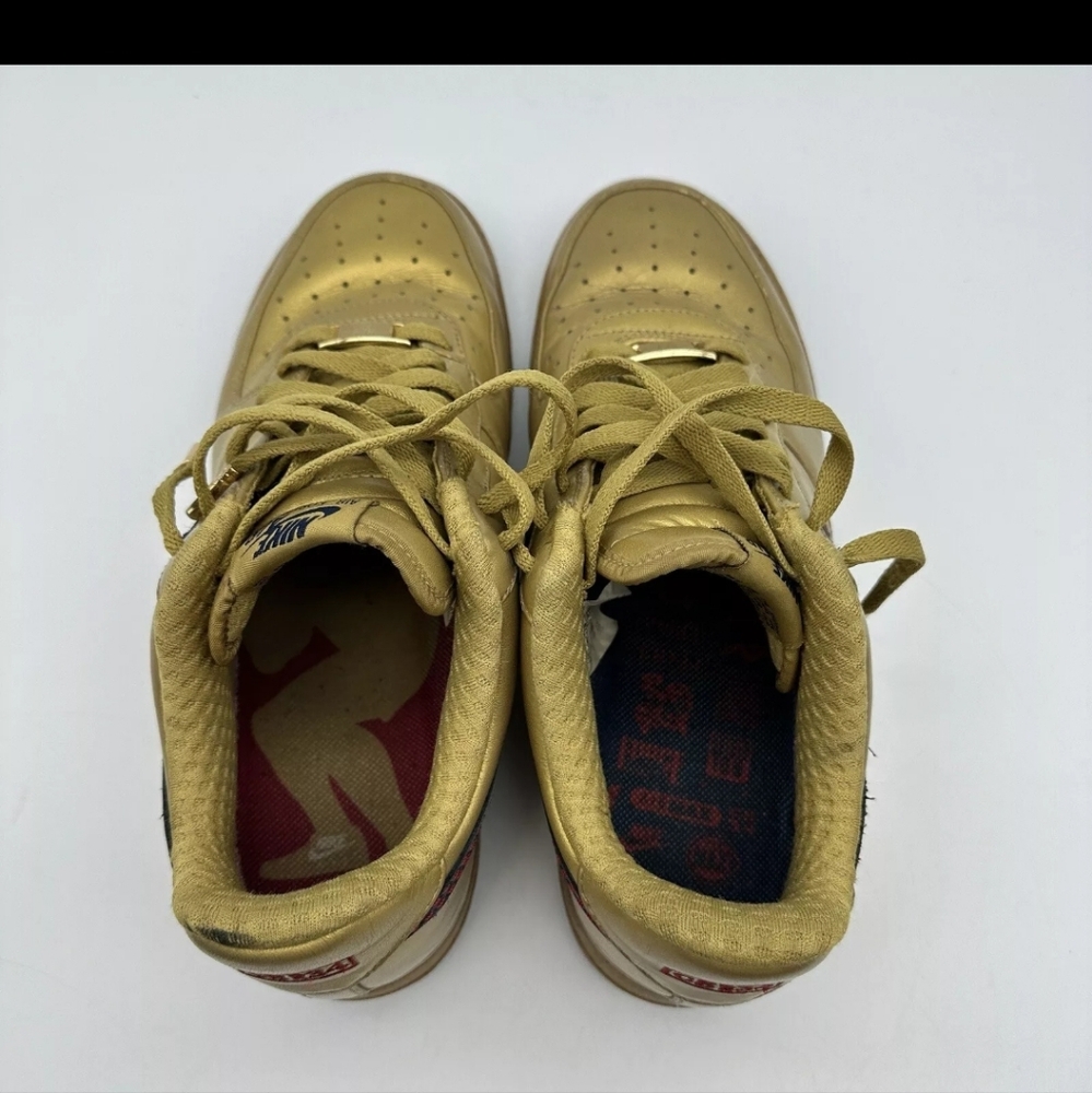 Barkley air force 1 size 9 gold af1 rare - Picture 8 of 10
